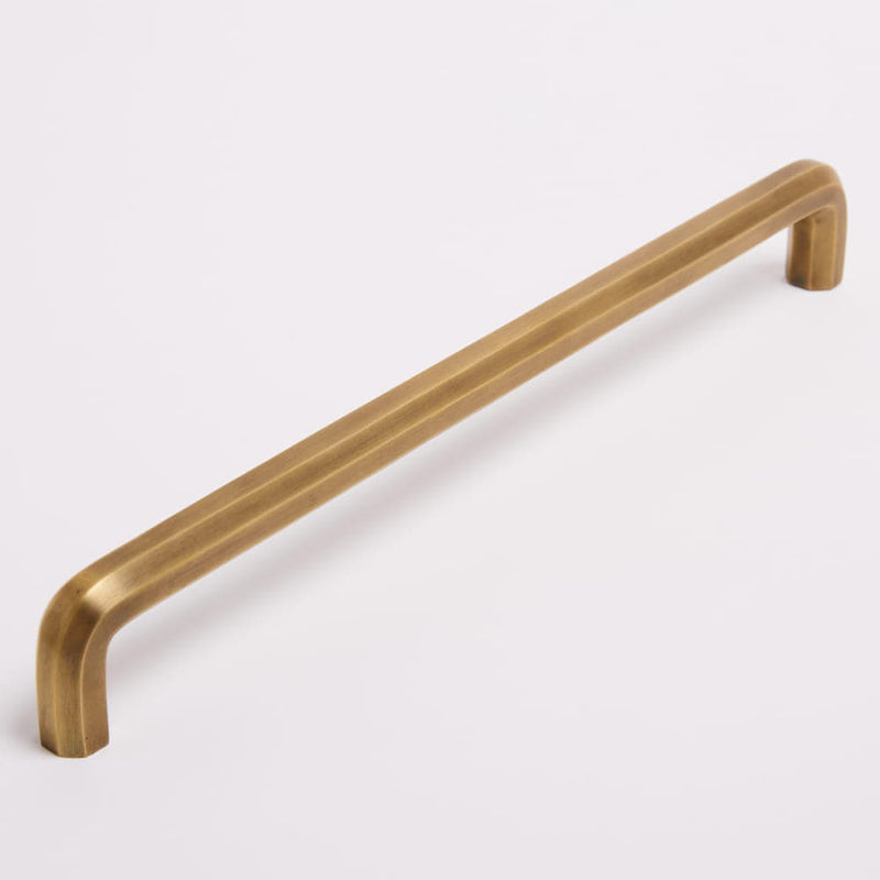 Henley Handle 256mm Acid Washed Brass