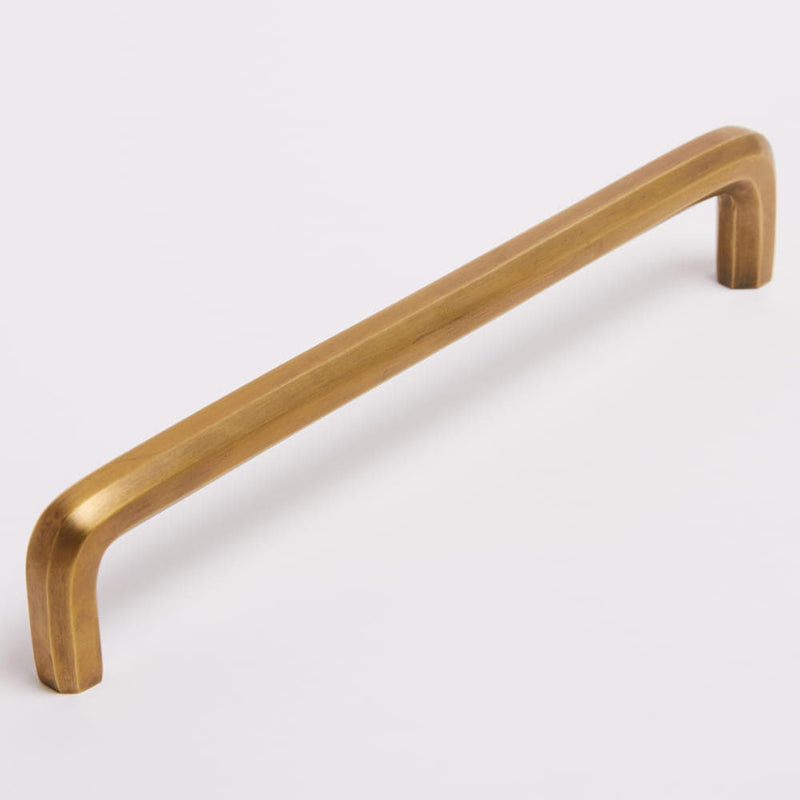 Henley Handle 192mm Acid Washed Brass