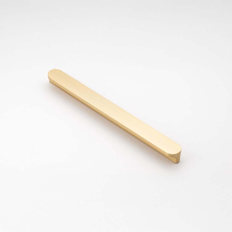 Cove 320mm Pill Shaped Handle Brushed Brass