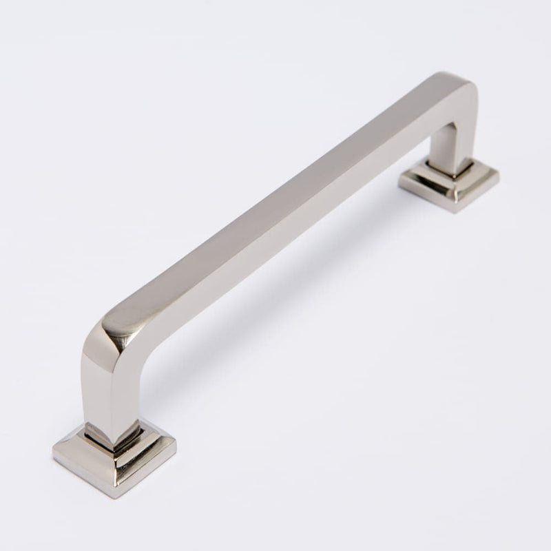 Bronte Handle Polished Nickel 128mm