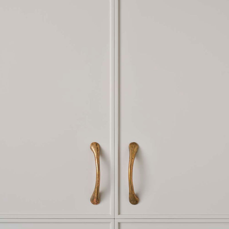 Cast 128mm Bow Handle Light Bronze