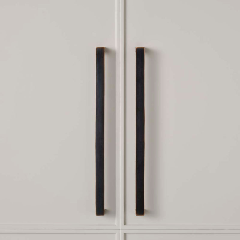Cast 384mm D-Pull Handle Dark Bronze