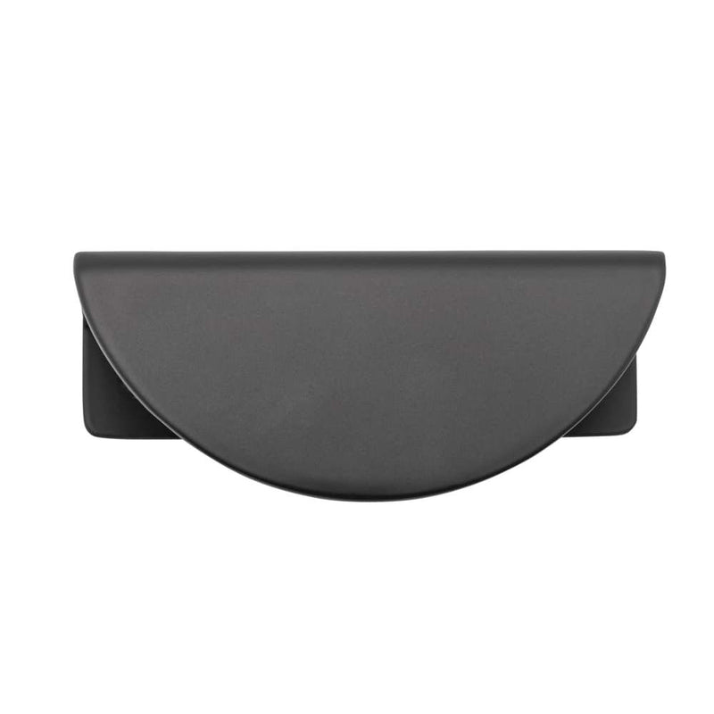 Drawer Pull Osaka Lip Matt Black 64mm
