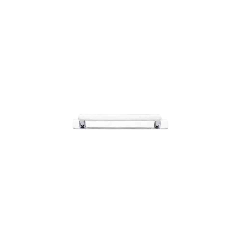 Cabinet Pull Osaka With Backplate Polished Chrome 160mm