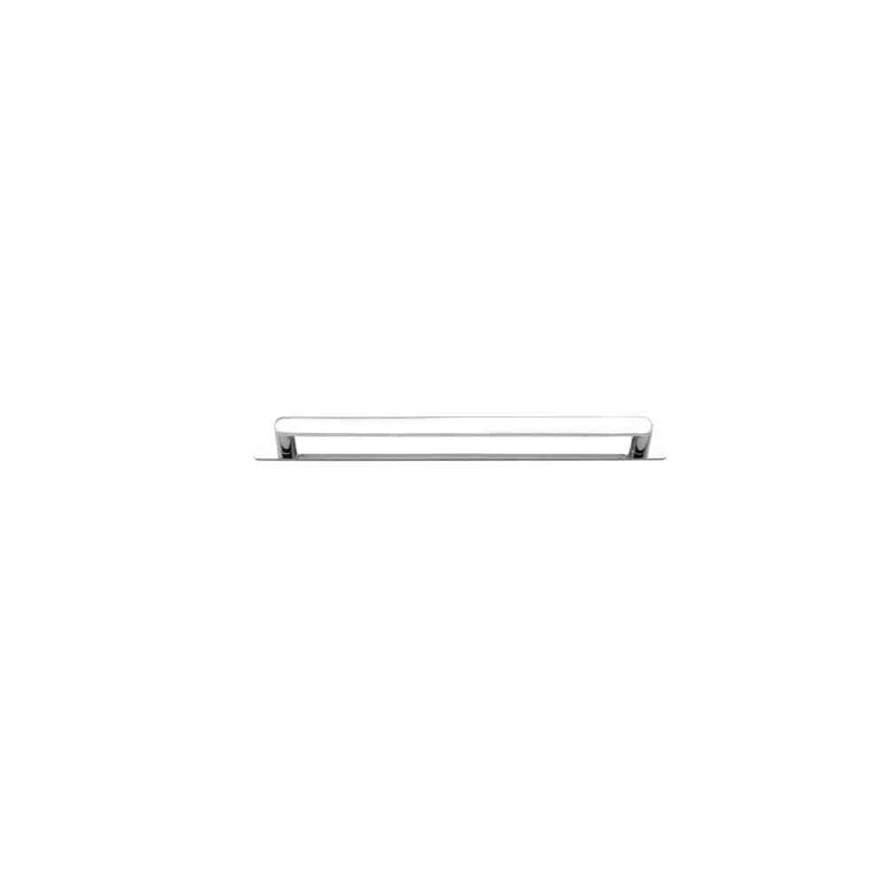 Cabinet Pull Osaka With Backplate Polished Chrome 256mm