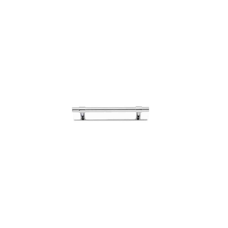 Cabinet Pull Helsinki With Backplate Polished Chrome 128mm