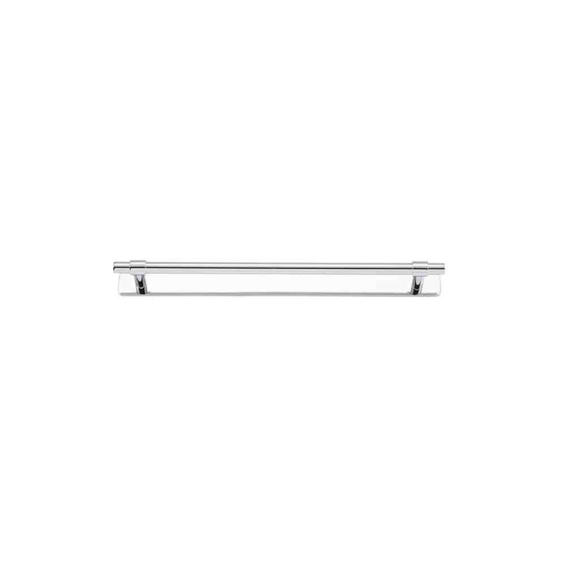 Cabinet Pull Helsinki With Backplate Polished Chrome 256mm