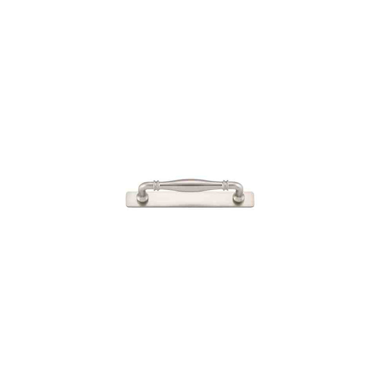Cabinet Pull Sarlat With Backplate With Backplate Satin Nickel 128mm