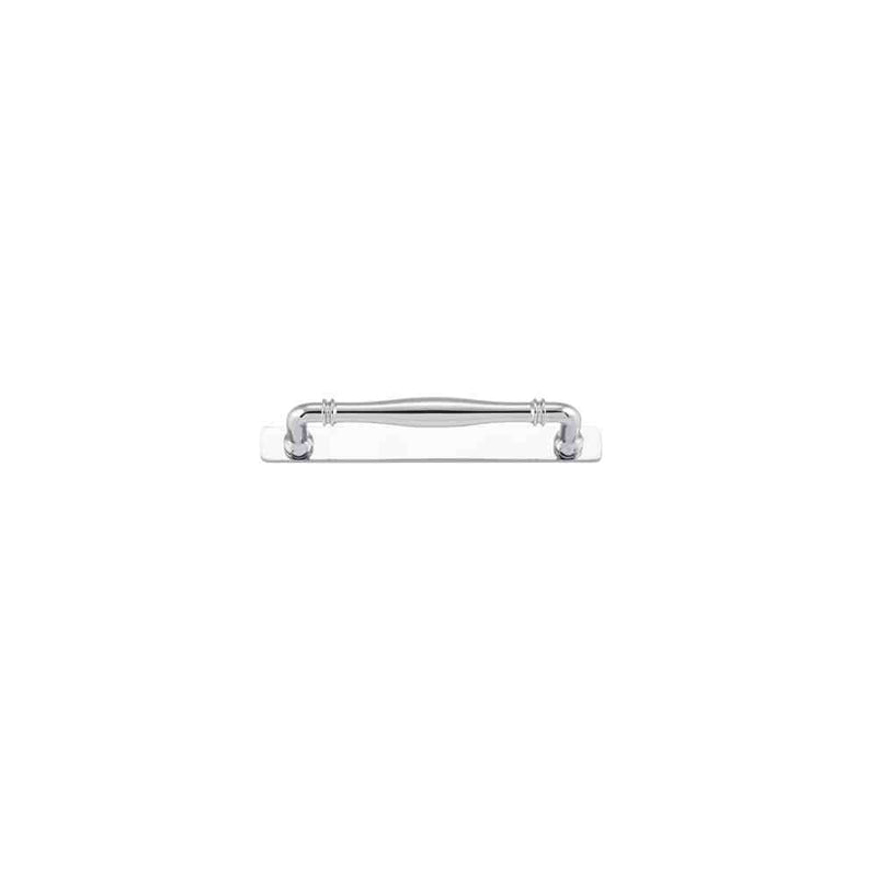 Cabinet Pull Sarlat With Backplate With Backplate Polished Chrome 160mm