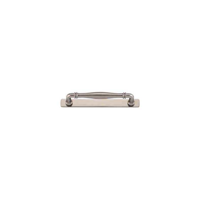 Cabinet Pull Sarlat With Backplate With Backplate Distressed Nickel 160mm