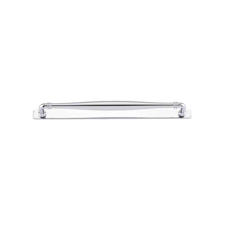 Cabinet Pull Sarlat With Backplate With Backplate Polished Chrome 320mm
