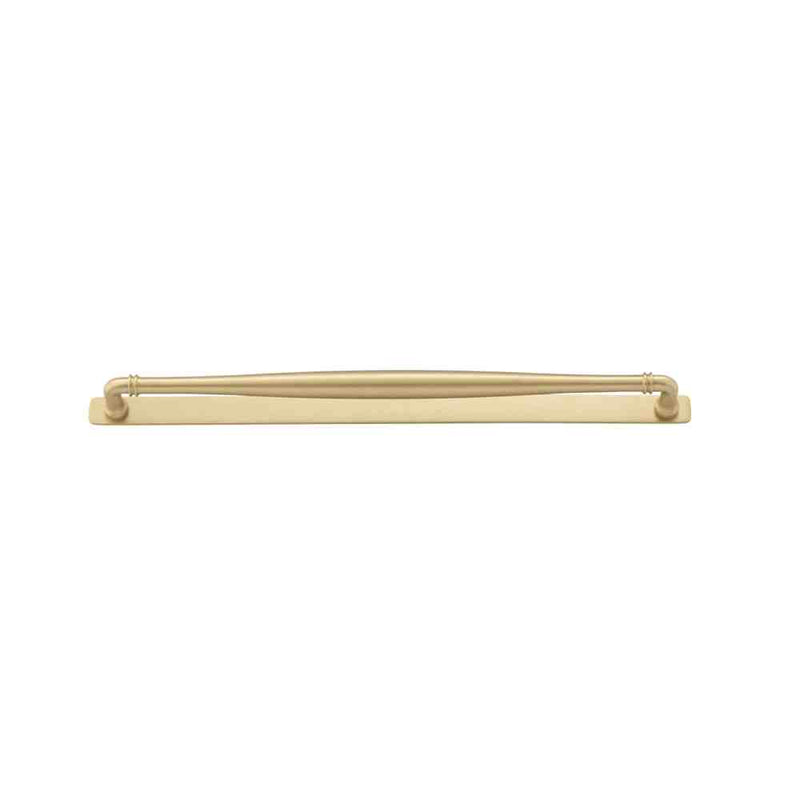 Cabinet Pull Sarlat With Backplate With Backplate Brushed Brass 450mm