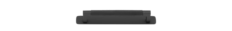 Cabinet Pull Brunswick With Backplate Matt Black 160mm