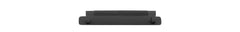 Cabinet Pull Brunswick With Backplate Matt Black 160mm