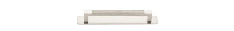 Cabinet Pull Brunswick With Backplate Satin Nickel 160mm