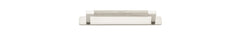 Cabinet Pull Brunswick With Backplate Satin Nickel 160mm