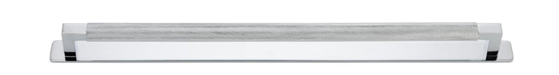 Cabinet Pull Brunswick With Backplate Polished Chrome 450mm
