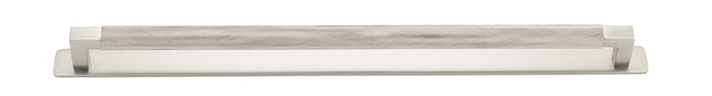Cabinet Pull Brunswick With Backplate Satin Nickel 450mm