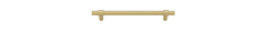 Cabinet Pull Helsinki Brushed Gold PVD 160mm