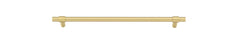 Cabinet Pull Helsinki Brushed Gold PVD 256mm