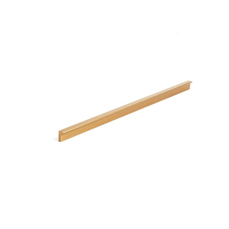 Momo Angle Pull Handle 192mm Brushed Dark Brass