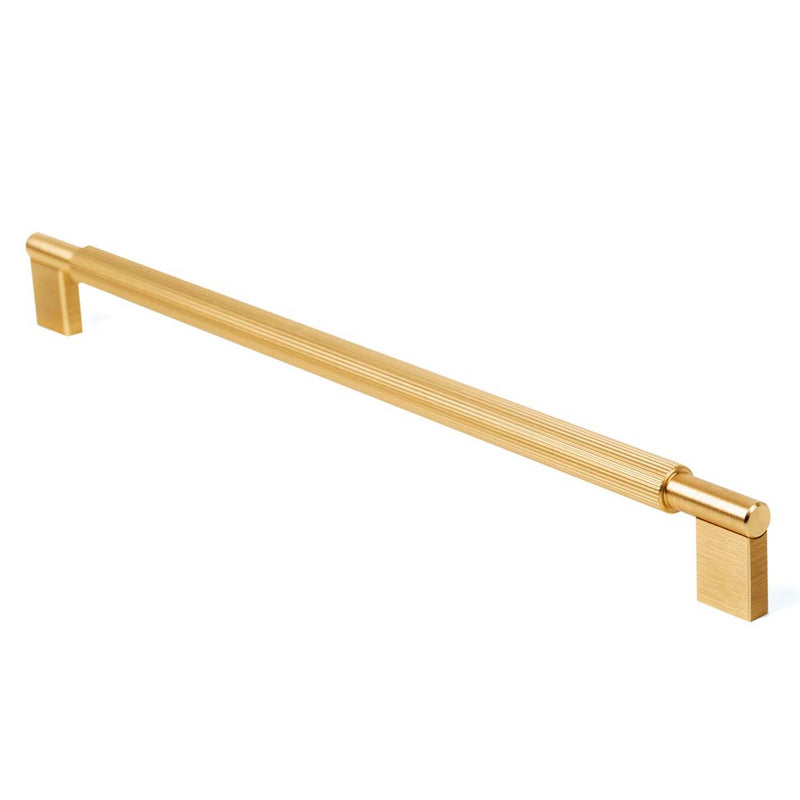 Momo Arpa D Handle 320mm Brushed Dark Brass