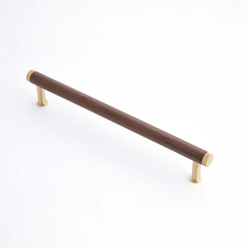 Tundra 192mm Handle Walnut Satin Brass