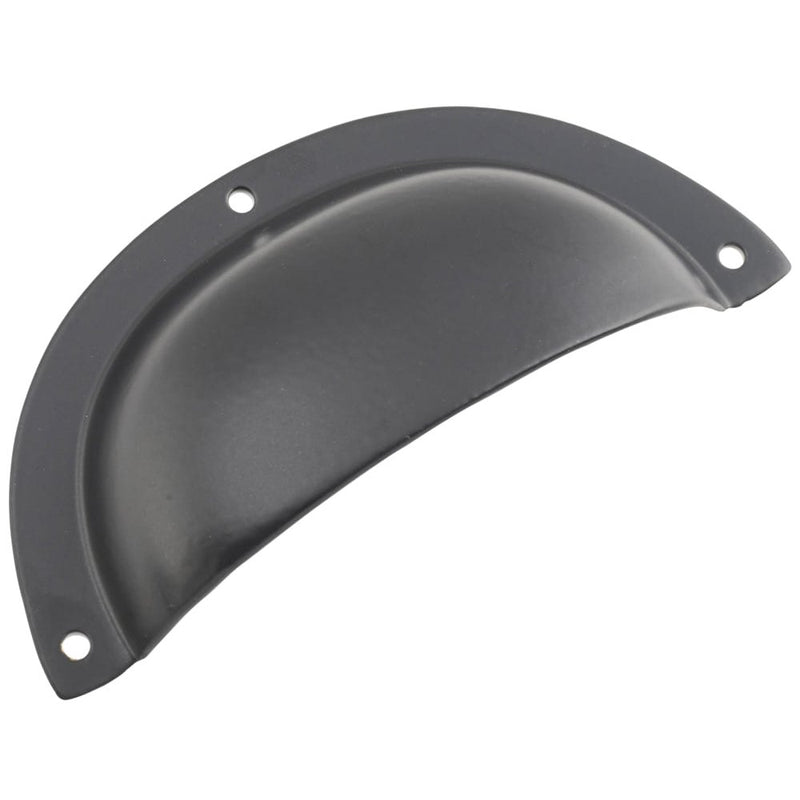 Drawer Pull Sheet Brass Classic Matt Black