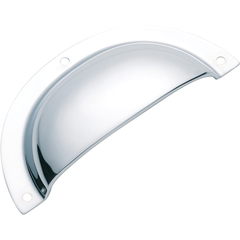 Drawer Pull Sheet Brass Classic Chrome Plated