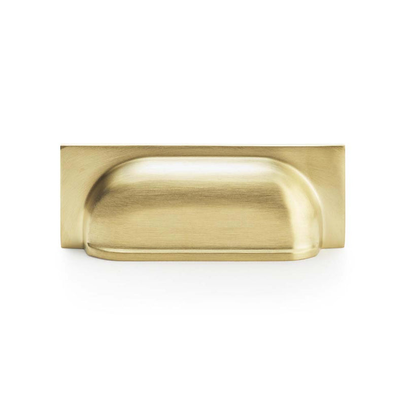 Hastings 96mm Cup Pull Satin Brass PVD