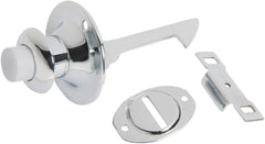Push Button Catch Deco Chrome Plated