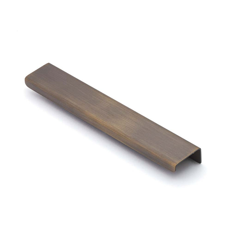 Ledge 200mm Solid Brass Lip Pull Bronze