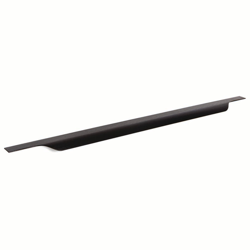 Momo Vector Lip Pull Handle 397mm Brushed Black
