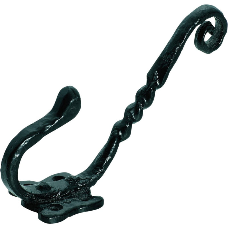 Hat & Coat Hook Iron Old English H145xP85mm