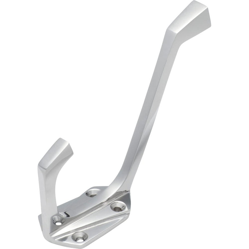 Hat & Coat Hook Deco Chrome Plated H105xP85mm