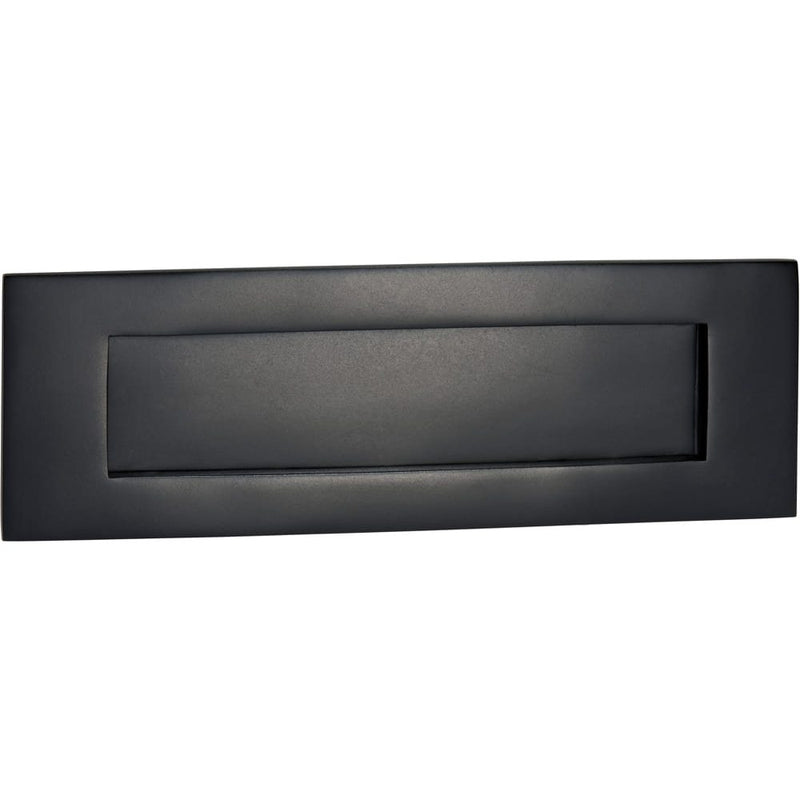Letter Plate Matt Black 300 x 100mm