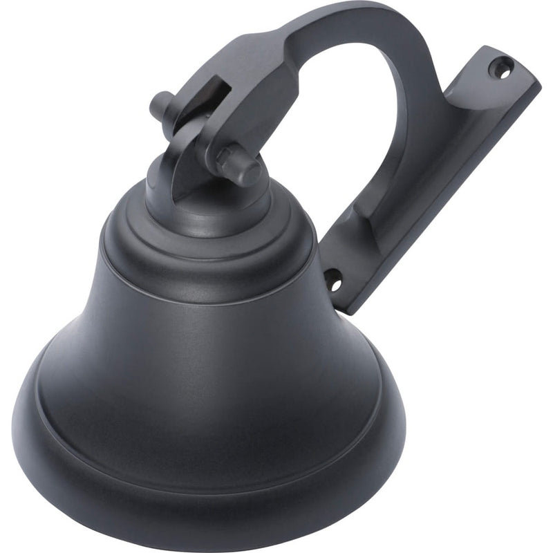 Ships Bell Matt Black D100mm
