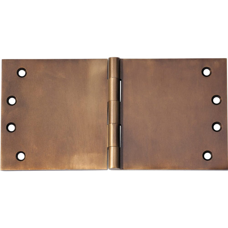 Hinge Broad Butt Antique Brass H100xW200mm