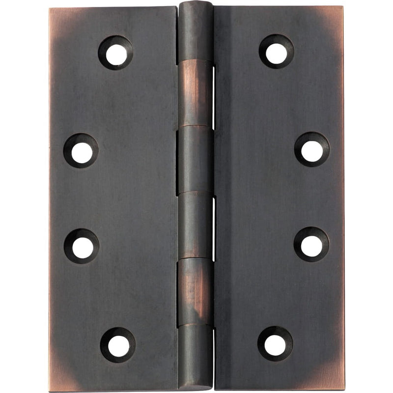 Hinge Fixed Pin Antique Copper H100xW75mm