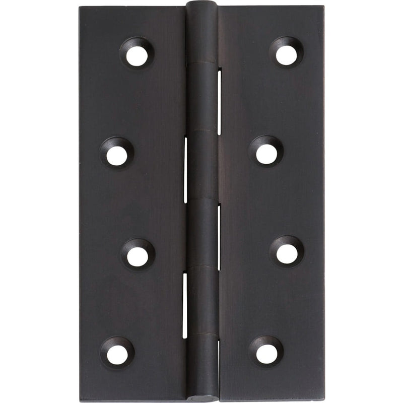 Hinge Fixed Pin Matt Black H100xW60mm