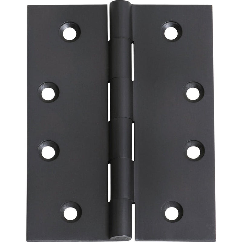 Hinge Fixed Pin Matt Black H100xW75mm