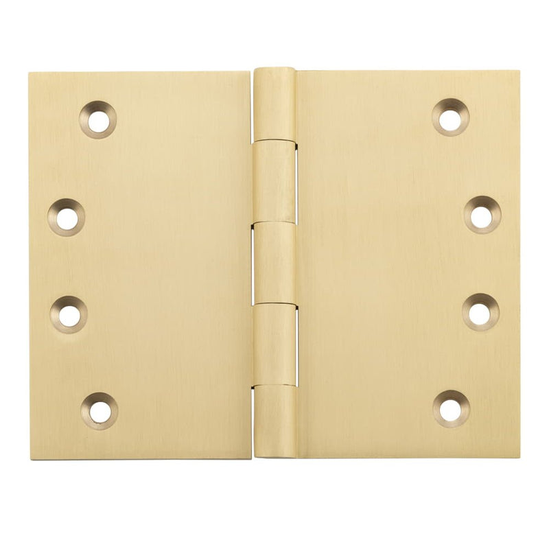 Hinge Broad Butt Satin Brass H100xW125mm