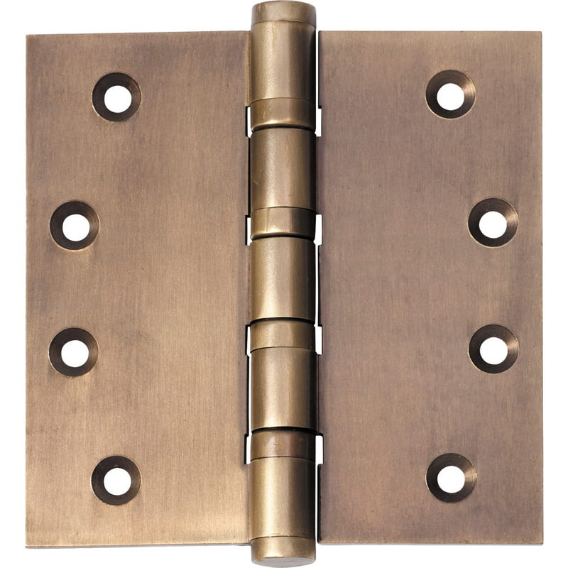Hinge Ball Bearing Antique Brass H100xW100mm