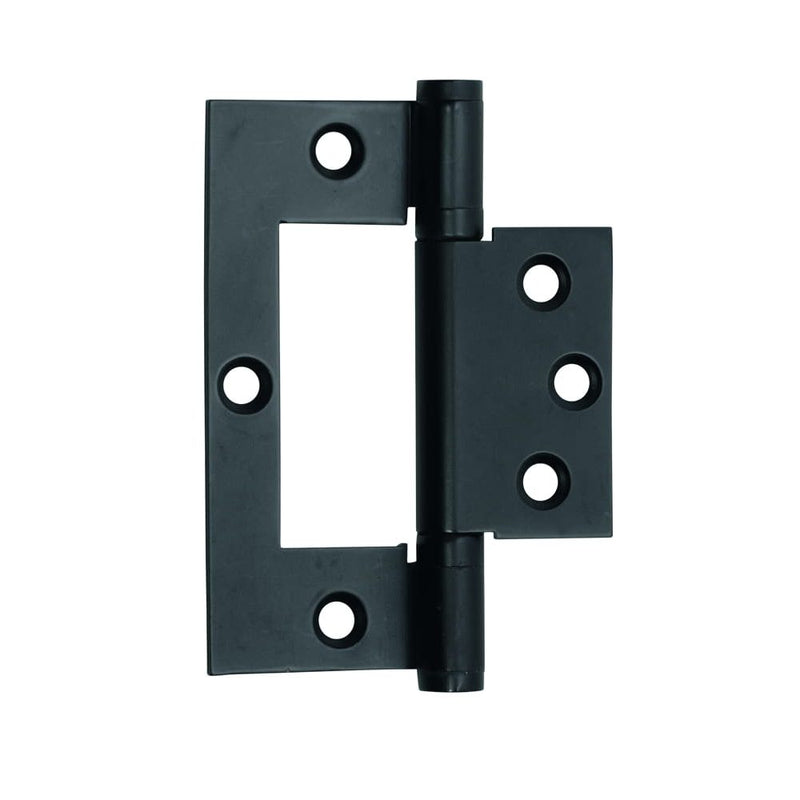 Hinge Hirline Matt Black H100xW49mm