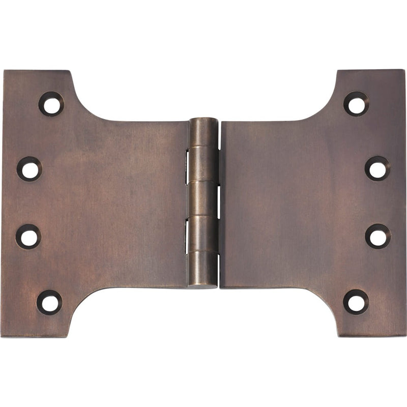 Hinge Parliament Antique Brass H100xW150mm