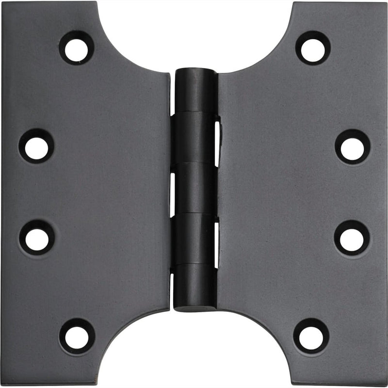 Hinge Parliament Matt Black H100xW100mm