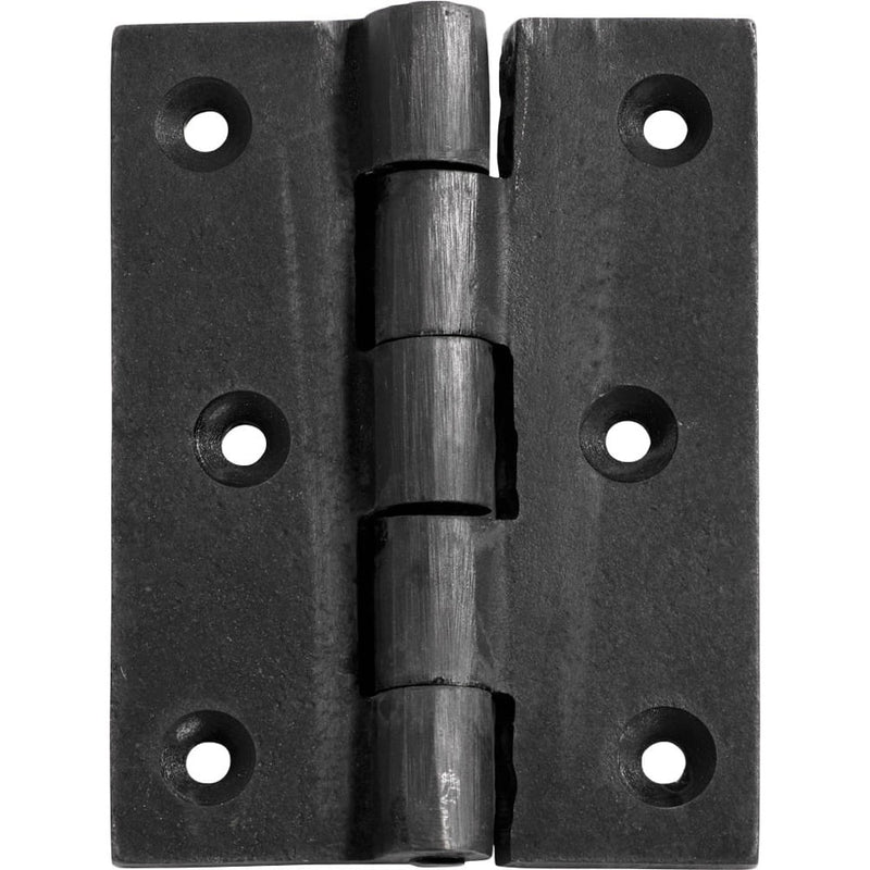 Hinge Cast Iron Matt Black H89xW65mm
