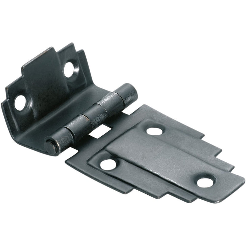 Cabinet Hinge Sheet Brass Deco Offset Antique Copper H32xW63mm