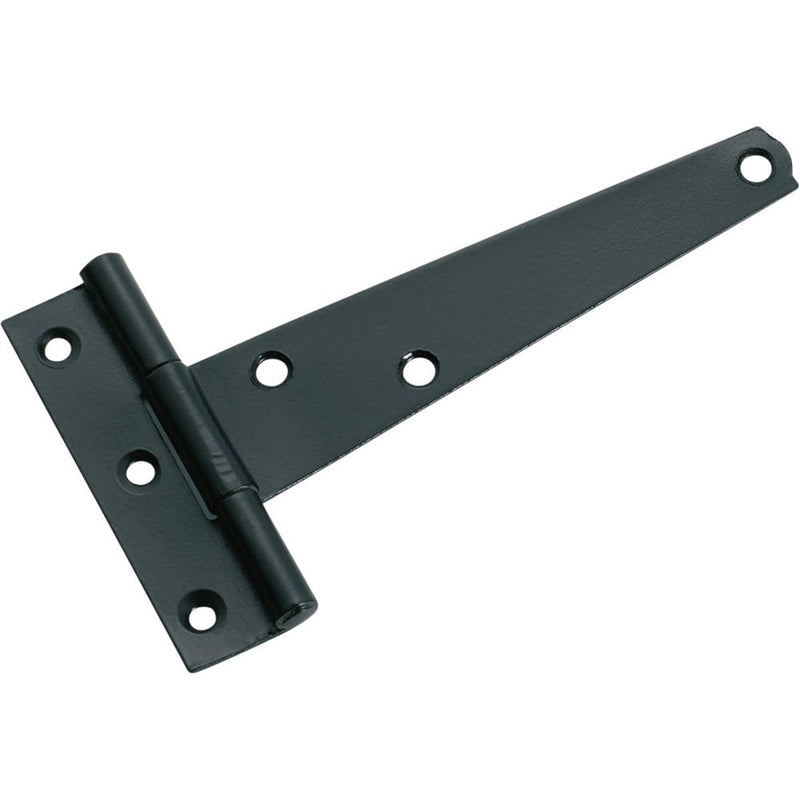 Cabinet Hinge Iron Strap Matt Black H68xL100xW22mm