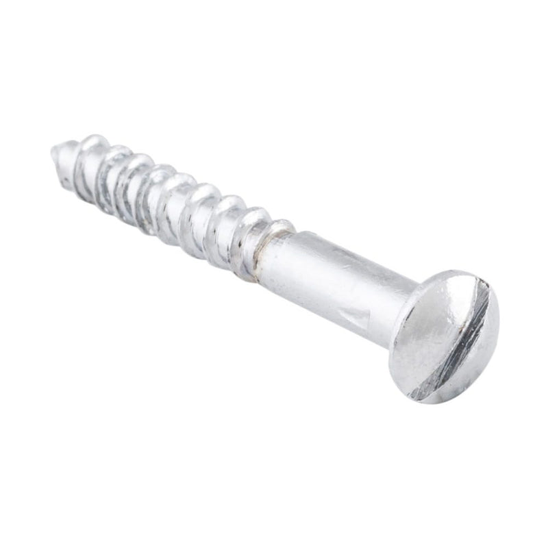 Screw Domed Head Chrome Plated 25mm PKT 50